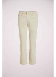 Jeans coupe droite beige VILA femme