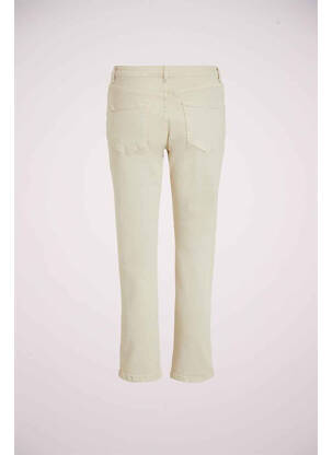 Jeans coupe droite beige VILA femme
