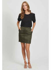 Jupe courte vert VILA pour femme seconde vue