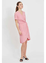 Robe mi-longue rose VILA pour femme seconde vue