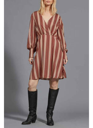 Robe courte marron VILA femme