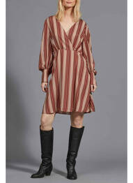 Robe courte marron VILA femme