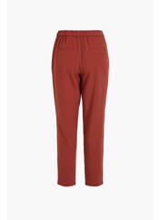 Pantalon droit marron VILA pour femme seconde vue