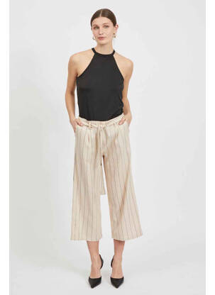 Pantalon droit beige VILA femme