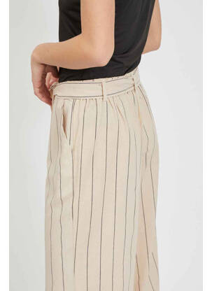 Pantalon droit beige VILA femme