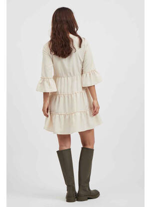 Robe courte beige VILA femme