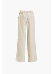 Pantalon droit beige VILA pour femme seconde vue