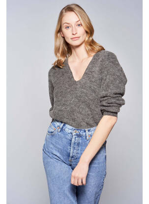 Pull gris VILA femme