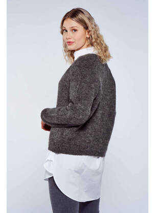 Pull gris VILA femme