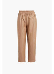 Pantalon droit beige VILA pour femme seconde vue