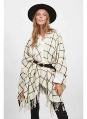 Poncho beige VILA pour femme seconde vue