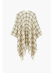 Poncho beige VILA pour femme seconde vue