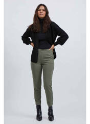 Pantalon chino vert VILA pour femme seconde vue