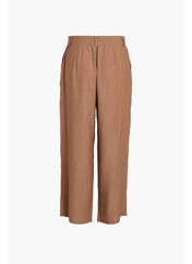 Pantalon droit marron VILA pour femme seconde vue