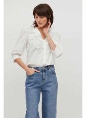 Blouse blanc VILA pour femme seconde vue