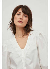 Blouse blanc VILA pour femme seconde vue