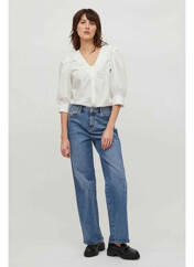 Blouse blanc VILA pour femme seconde vue
