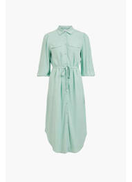 Robe longue vert VILA femme