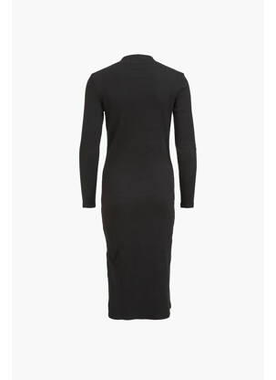 Robe mi-longue noir VILA femme