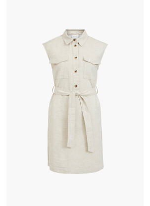 Robe courte beige VILA femme