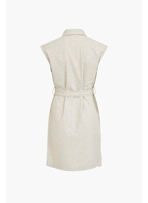 Robe courte beige VILA femme
