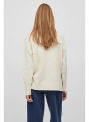 Pull col roulé beige VILA pour femme seconde vue
