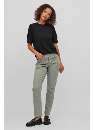 Jeans coupe droite vert VILA femme