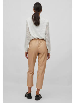 Pantalon slim beige VILA femme