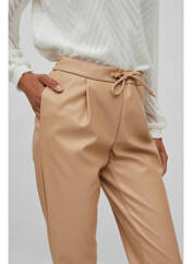 Pantalon slim beige VILA pour femme seconde vue