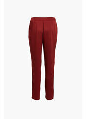 Pantalon droit rouge VILA pour femme seconde vue