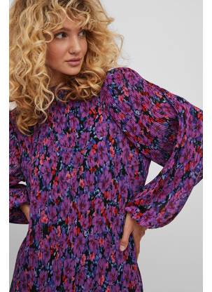 Robe mi-longue noir VILA femme