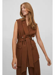 Blazer marron VILA ROUGE pour femme seconde vue