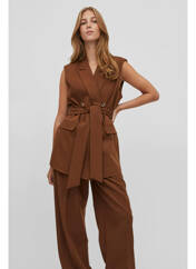Blazer marron VILA ROUGE pour femme seconde vue