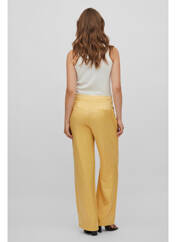 Pantalon large jaune VILA ROUGE pour femme seconde vue