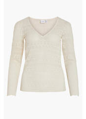 Top beige VILA pour femme seconde vue
