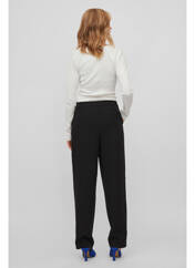 Pantalon droit noir VILA pour femme seconde vue