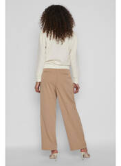 Pantalon flare beige VILA pour femme seconde vue