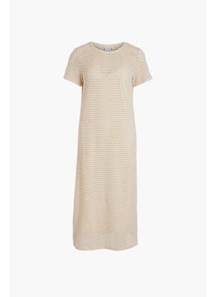 Robe longue beige VILA femme