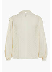 Blouse beige VILA pour femme seconde vue