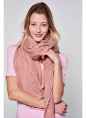 Foulard rose ONLY pour femme seconde vue