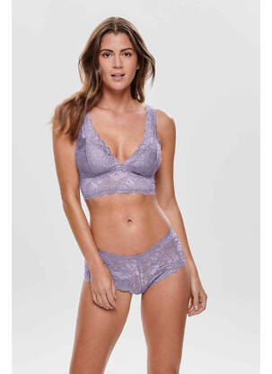 Soutien-gorge violet ONLY femme