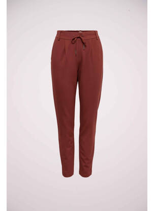 Pantalon chino rouge ONLY femme