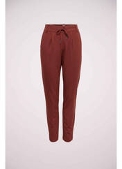 Pantalon chino rouge ONLY pour femme seconde vue