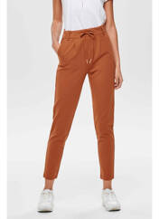 Pantalon chino marron ONLY pour femme seconde vue