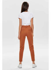 Pantalon chino marron ONLY pour femme seconde vue