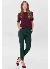 Pantalon chino vert ONLY pour femme seconde vue