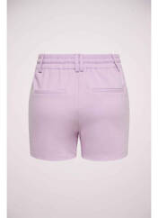 Short violet ONLY pour femme seconde vue
