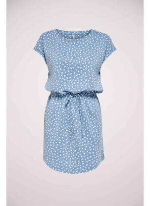 Robe courte bleu ONLY pour femme