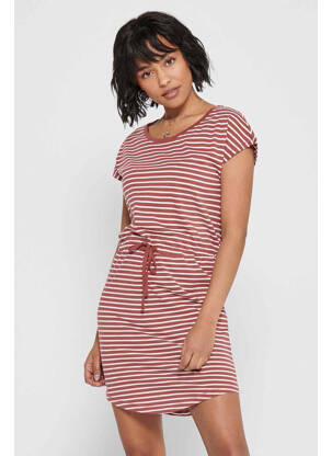 Robe courte rouge ONLY pour femme