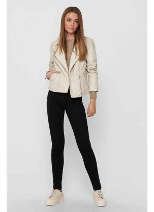 Veste casual argent ONLY femme